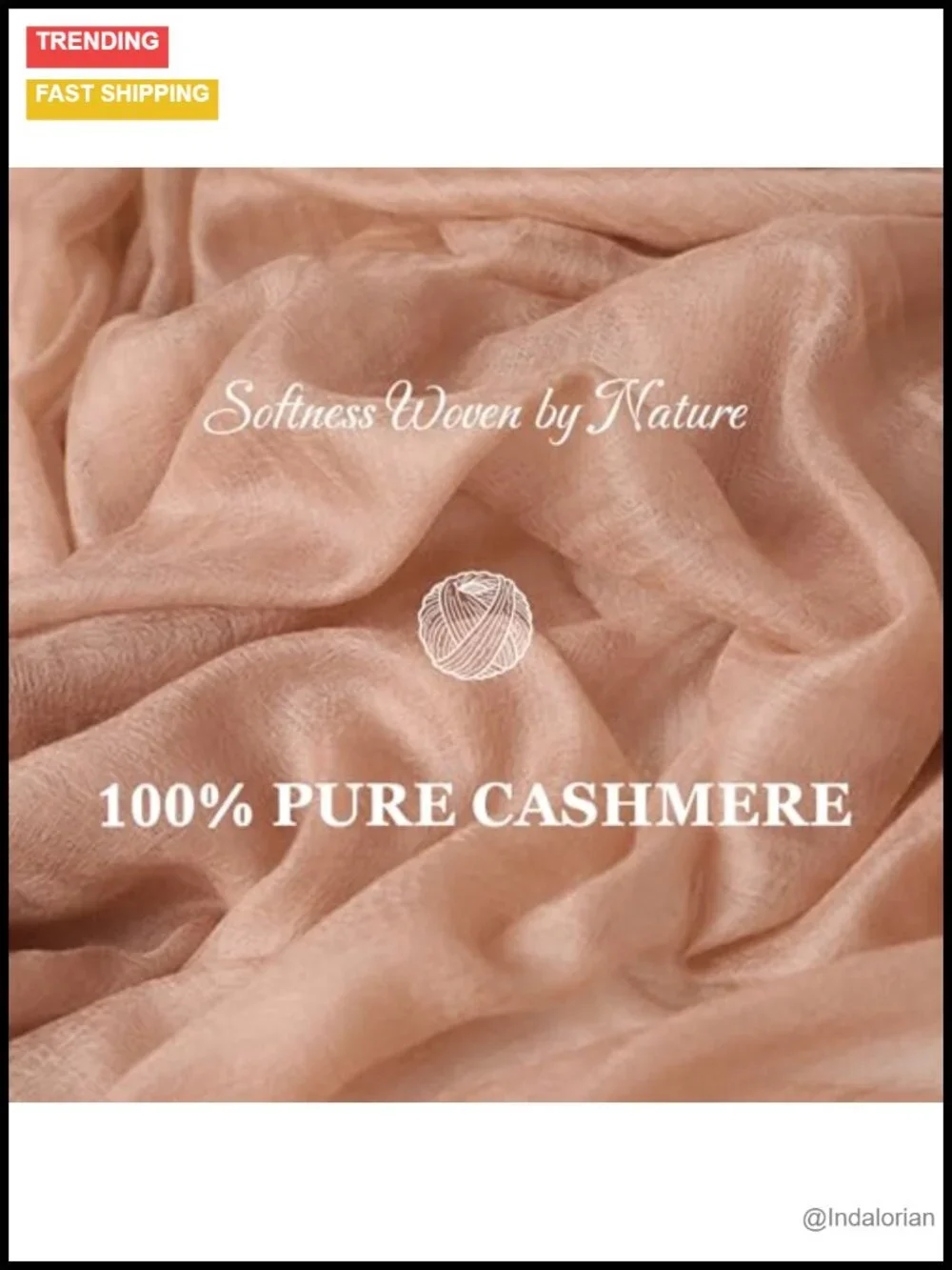 100% Cashmere Shawl Wrap Large Oversized Scarf for Women All Seasons